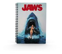 Jaws: Poster Lenticular Spiral Notebook