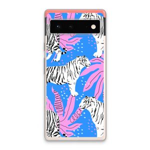 Tijger: Google Pixel 6 Transparant Hoesje