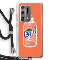S(peach)less: Huawei P40 Pro Plus Transparant Hoesje met koord