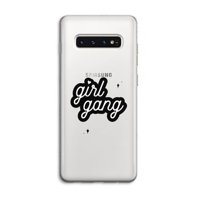 Girl Gang: Samsung Galaxy S10 4G Transparant Hoesje