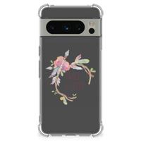 Google Pixel 8 Pro Stevig | Bumper Hoesje | Boho Text