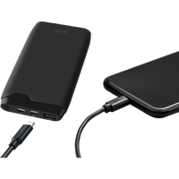 Azuri Slim Powerbank Azuri + USB-C 6000 mAh
