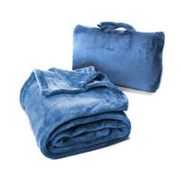 Cabeau Fold´n Go Blanket - Fleecedeken - Royal Blue