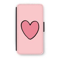 Hartje: iPhone XS Flip Hoesje