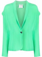 Forte Forte blazer à simple boutonnage - Vert