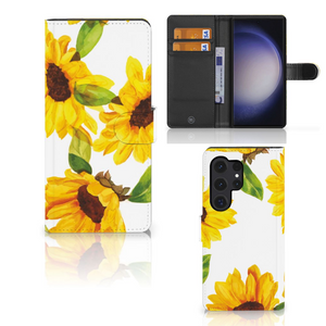 Hoesje voor Samsung Galaxy S24 Ultra Zonnebloemen