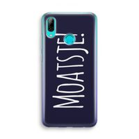 Moatsje!: Huawei P Smart (2019) Transparant Hoesje