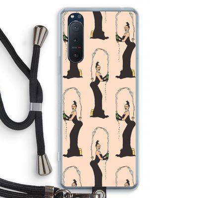Pop Some Kim: Sony Xperia 5 II Transparant Hoesje met koord