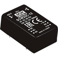 Mean Well SCW20A-15 DC/DC-convertermodule 1.333 A 20 W Aantal uitgangen: 1 x Inhoud 1 stuk(s) - thumbnail