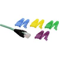 encitech RJ45SRB-RET-BK RJ45-accessoires 6510-0102-06 Knikbeschermingsmof Zwart 1 stuk(s) - thumbnail