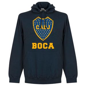 Boca Juniors Logo Hooded Sweater