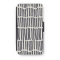 Moroccan stripes: iPhone 8 Plus Flip Hoesje Moroccan stripes: iPhone 8 Plus Flip Hoesje