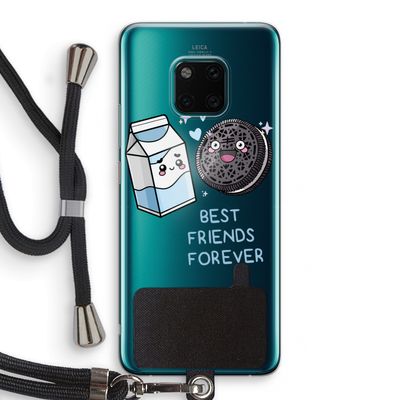 Best Friend Forever: Huawei Mate 20 Pro Transparant Hoesje met koord