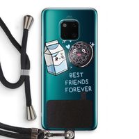 Best Friend Forever: Huawei Mate 20 Pro Transparant Hoesje met koord
