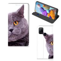 Samsung Galaxy A21s | Hoesje maken | Kat