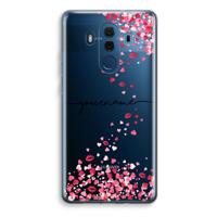 Hartjes en kusjes: Huawei Mate 10 Pro Transparant Hoesje