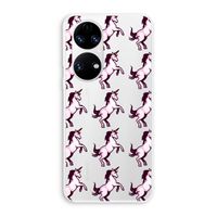 Musketon Unicorn: Huawei P50 Transparant Hoesje