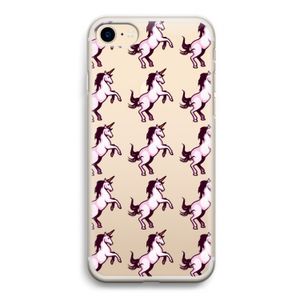 Musketon Unicorn: iPhone 7 Transparant Hoesje