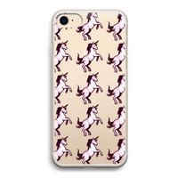 Musketon Unicorn: iPhone 7 Transparant Hoesje