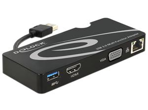 Delock USB 3.0 Laptopdockingstation Geschikt voor merk (dockingstation): Universeel