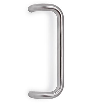 Deurgreep rvs PH61 Ø25mm / 300mm-stuk-rozet