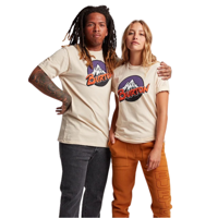 Burton Retro Mountain Short Sleeve T-Shirt Creme Brulee Extra Large Burton Retro Mountain Short Sleeve T-Shirt Creme Brulee Extra Large