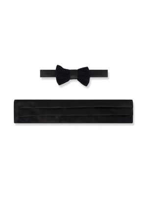 Patachou lot nœud-papillon-ceinture satinés - Noir