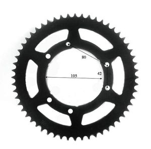 Achtertandwiel FE 56 Derbi Senda X-treme