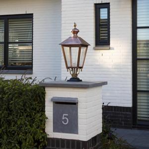 KS Verlichting Nostalgische koperen lamp Purmerend M 1466