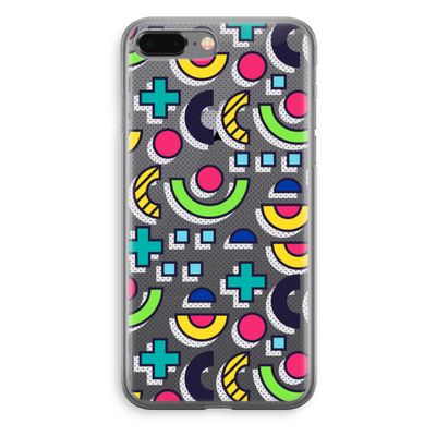 8-bit N°6: iPhone 8 Plus Transparant Hoesje
