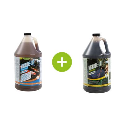 Microbe lift Combi Deal: Microbe-Lift Clean & Clear 4ltr + Sludge Away 4ltr