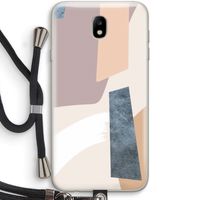 Luca: Samsung Galaxy J7 (2017) Transparant Hoesje met koord