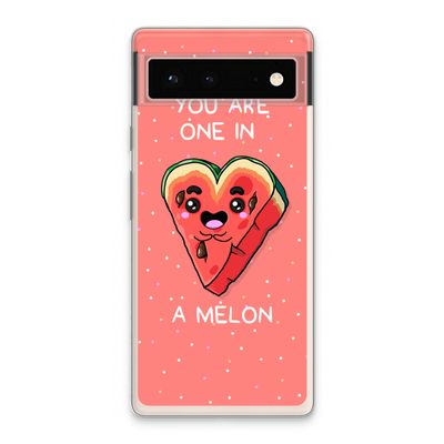 One In A Melon: Google Pixel 6 Transparant Hoesje