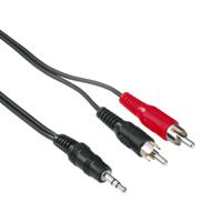 Hama 3.5Mm Jack Plug St/2 Cinch 3M - thumbnail