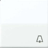 ABAS 591 K WW  - Cover plate for switch/push button white ABAS 591 K WW