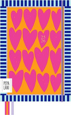 Pepa Lani School Agenda 2025-2026 Flower Pink