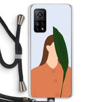 Leaf: Xiaomi Mi 10T 5G Transparant Hoesje met koord