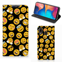 Samsung Galaxy A30 Hoesje met Magneet Emoji