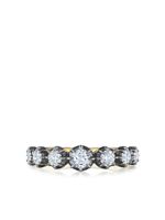 FRED LEIGHTON bague 7 en or 18ct ornée de diamants