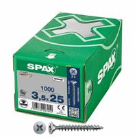 Schroefdoos SPAX Wirox Z2 Platte kop 3,5 x 25 mm 1000 Unidades