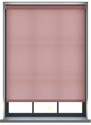 Elektrisch Rolgordijn - Splash oud roze