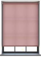 Elektrisch Rolgordijn - Splash oud roze