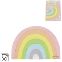 Pic Servetten pastel regenboogkleuren 23 cm 16 stuks | 20 stuks