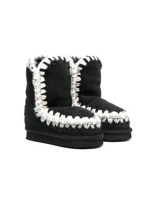 Mou Kids bottines Eskimo - Noir