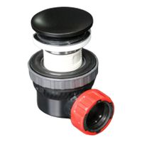Speciaal Ruimtebesparend sifon met clickwaste Mondiaz Easy | 5/4" | Solid Surface | urban