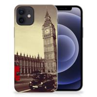 iPhone 12 | 12 Pro (6.1") | Silliconen Back Cover | Londen