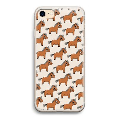 Pony: iPhone 7 Transparant Hoesje