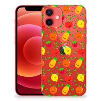 iPhone 12 Mini Siliconen Case Fruits - thumbnail