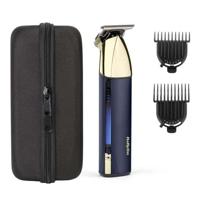 Regolabarba senza fili - BABYLISS - T992E Super-X Metal - Durata della batteria 5 ore - Edizione Gold & Navy