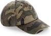 Beechfield CB655 Low Profile Vintage Cap - Vintage Jungle Camo - One Size